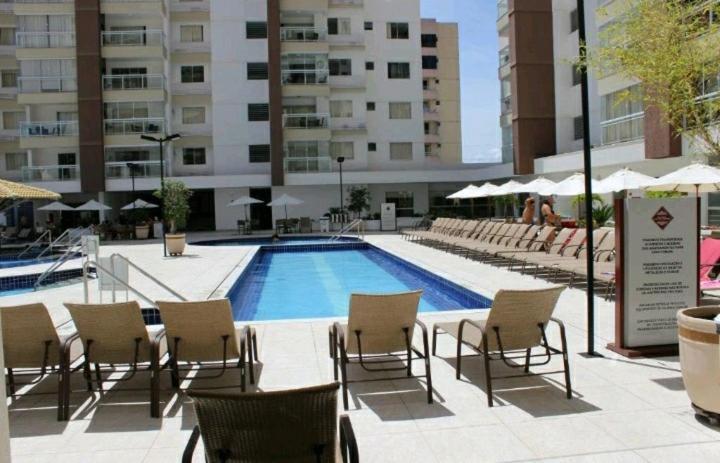 Apartamento No Condominio Casa Da Madeira Em Caldas Novas-Go ภายนอก รูปภาพ